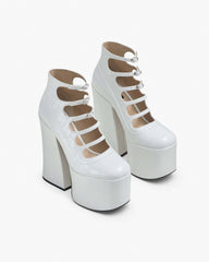 The Kiki Ankle Boot - Cotton White | Marc Jacobs online