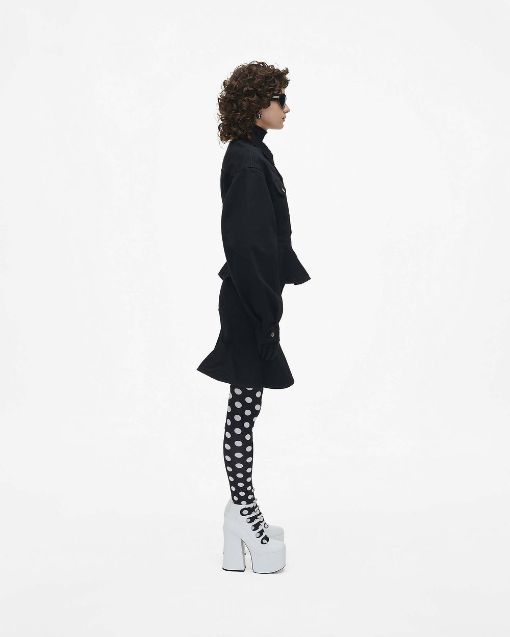 The Kiki Ankle Boot - Cotton White | Marc Jacobs online
