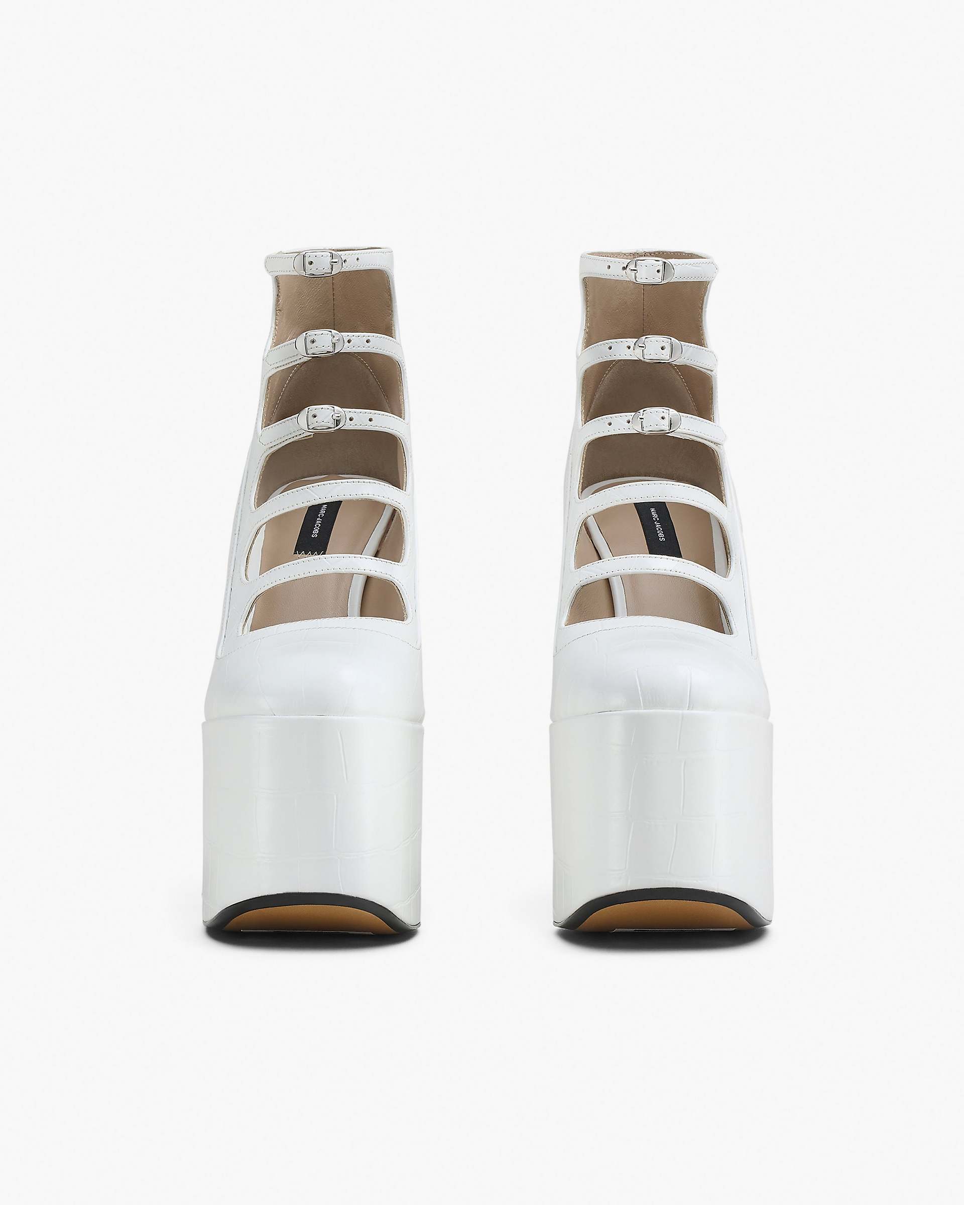 The Kiki Ankle Boot - Cotton White | Marc Jacobs online