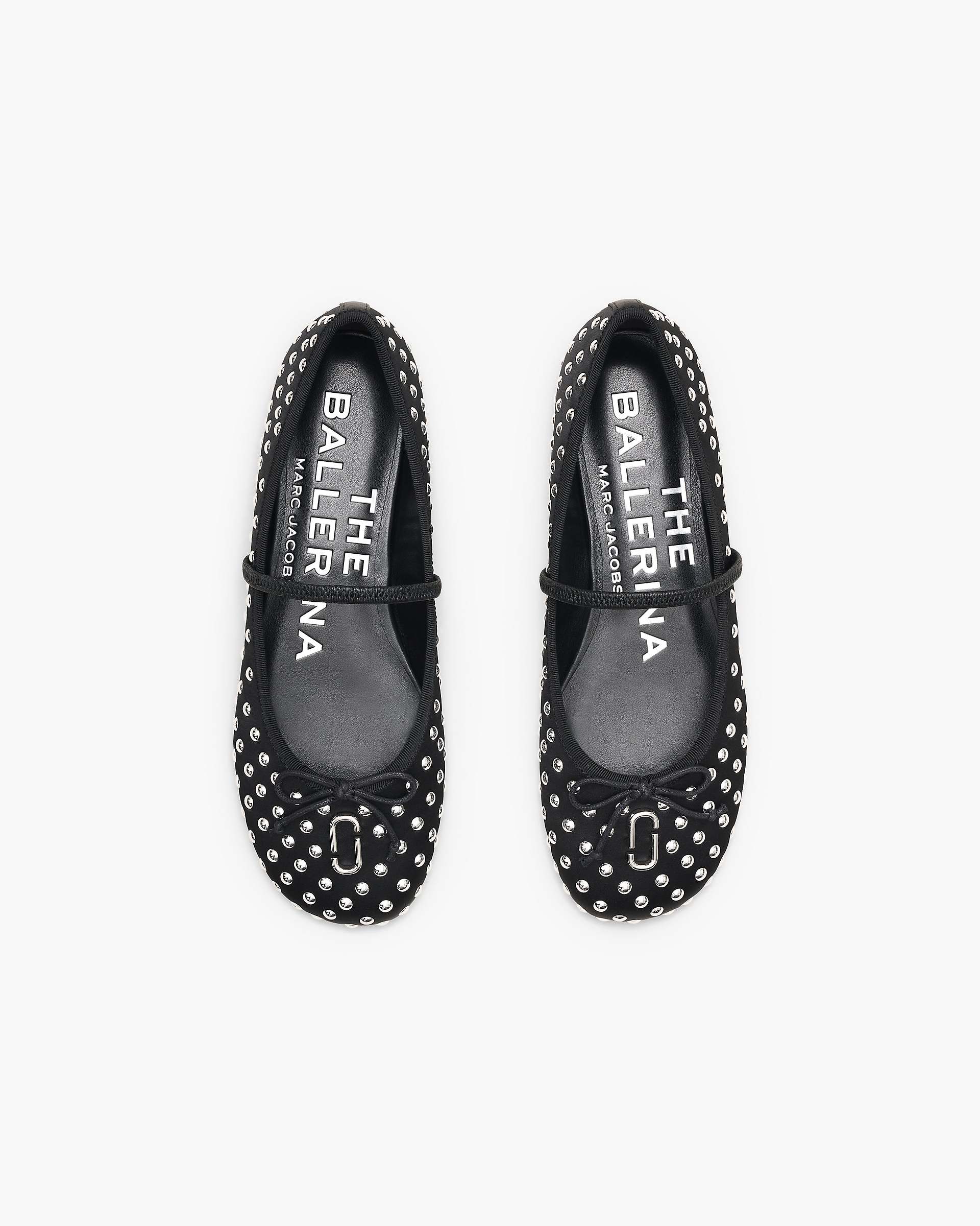The Studded Sabrina Ballerina - Black Multi | Marc Jacobs discount