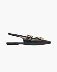 The Doll Shoe Slingback - Black | Marc Jacobs on sale