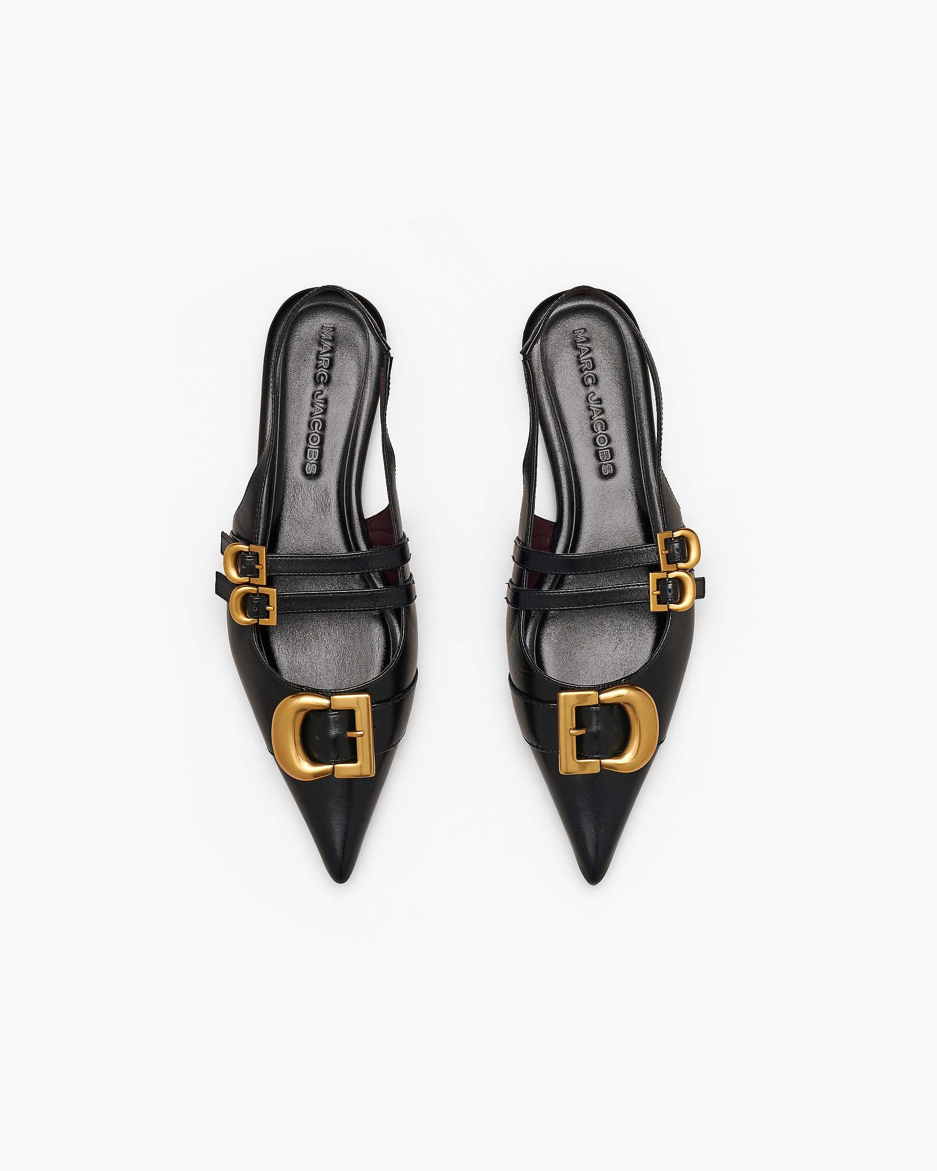 The Doll Shoe Slingback - Black | Marc Jacobs on sale