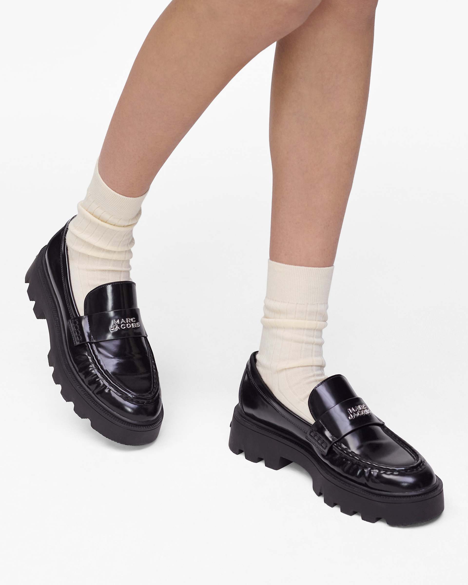 The Frankie Loafer - Black | Marc Jacobs US