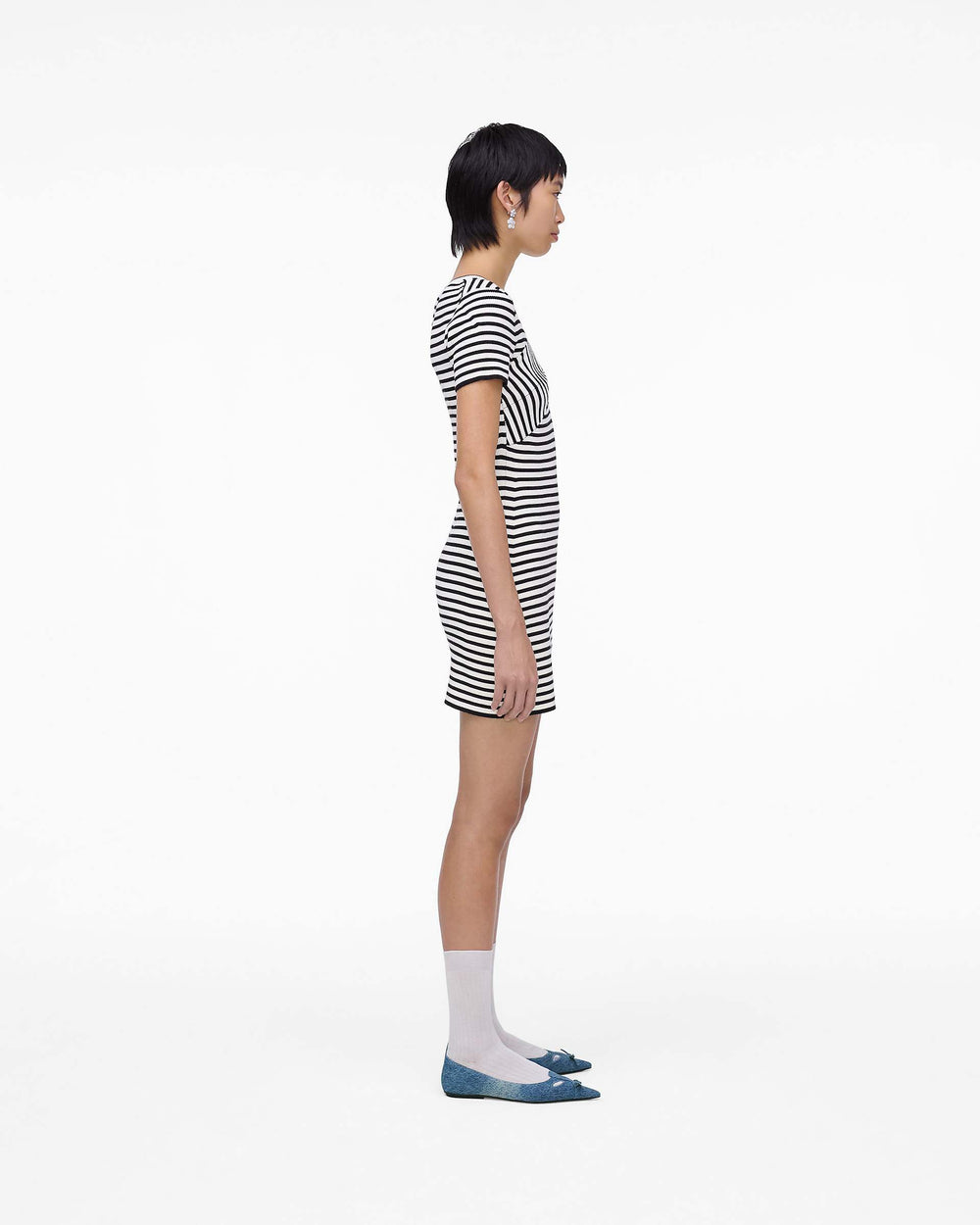The Denim Kat Ballerina - Vintage Indigo | Marc Jacobs discount