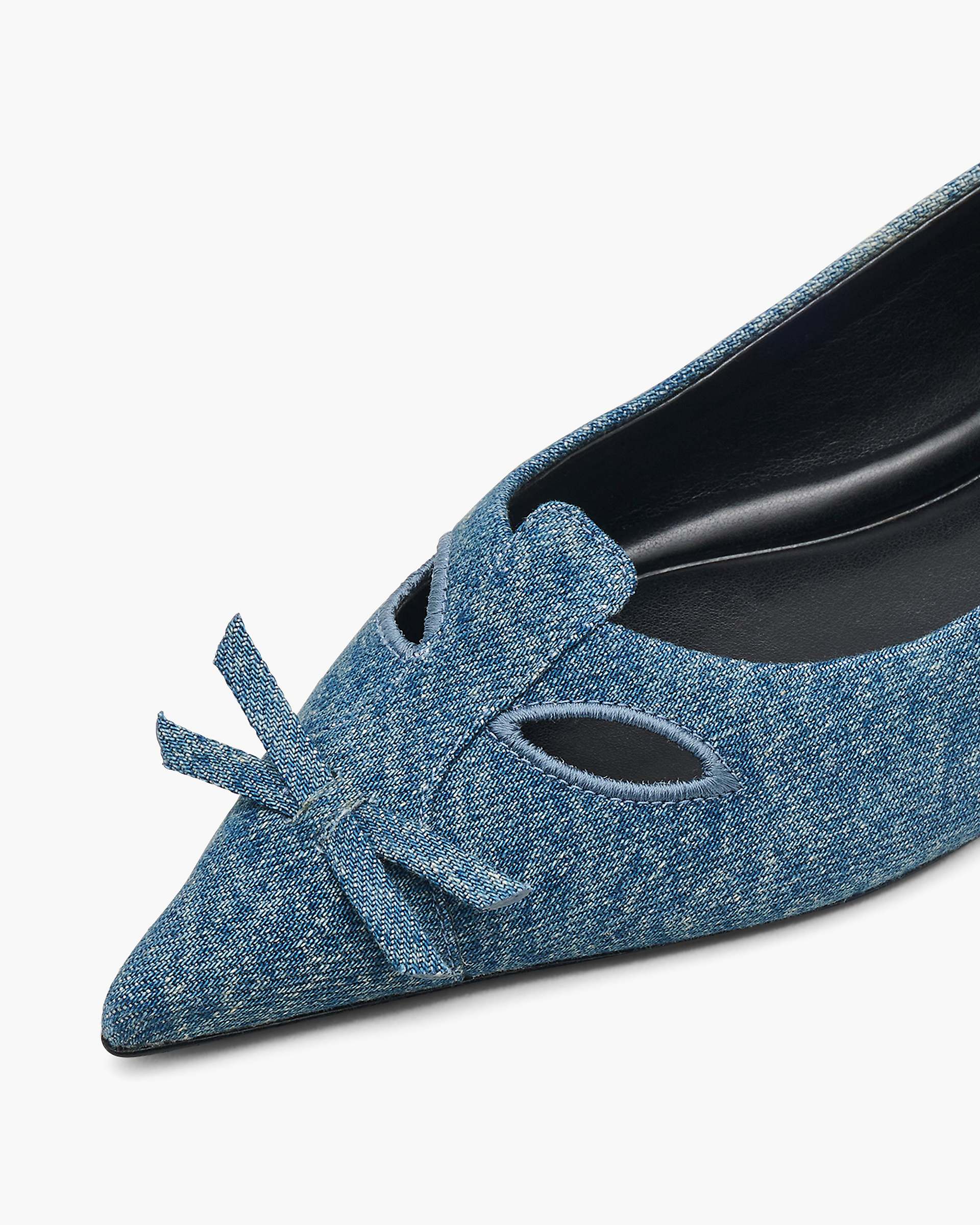 The Denim Kat Ballerina - Vintage Indigo | Marc Jacobs discount