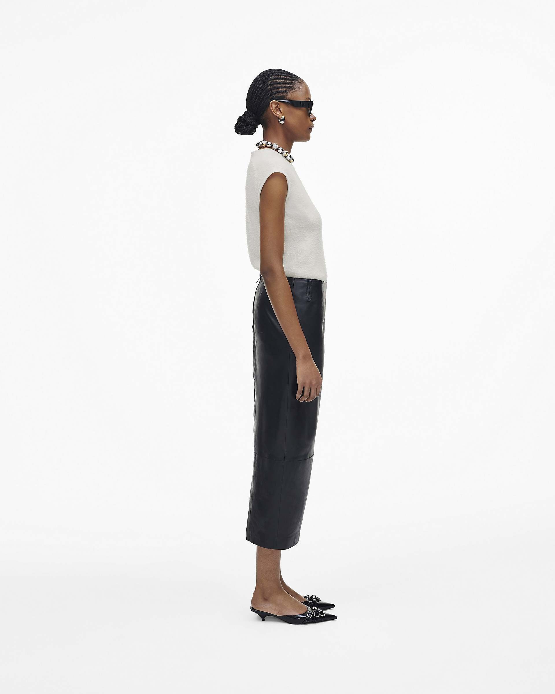 The Emma Kitten Heel - Black | Marc Jacobs discount