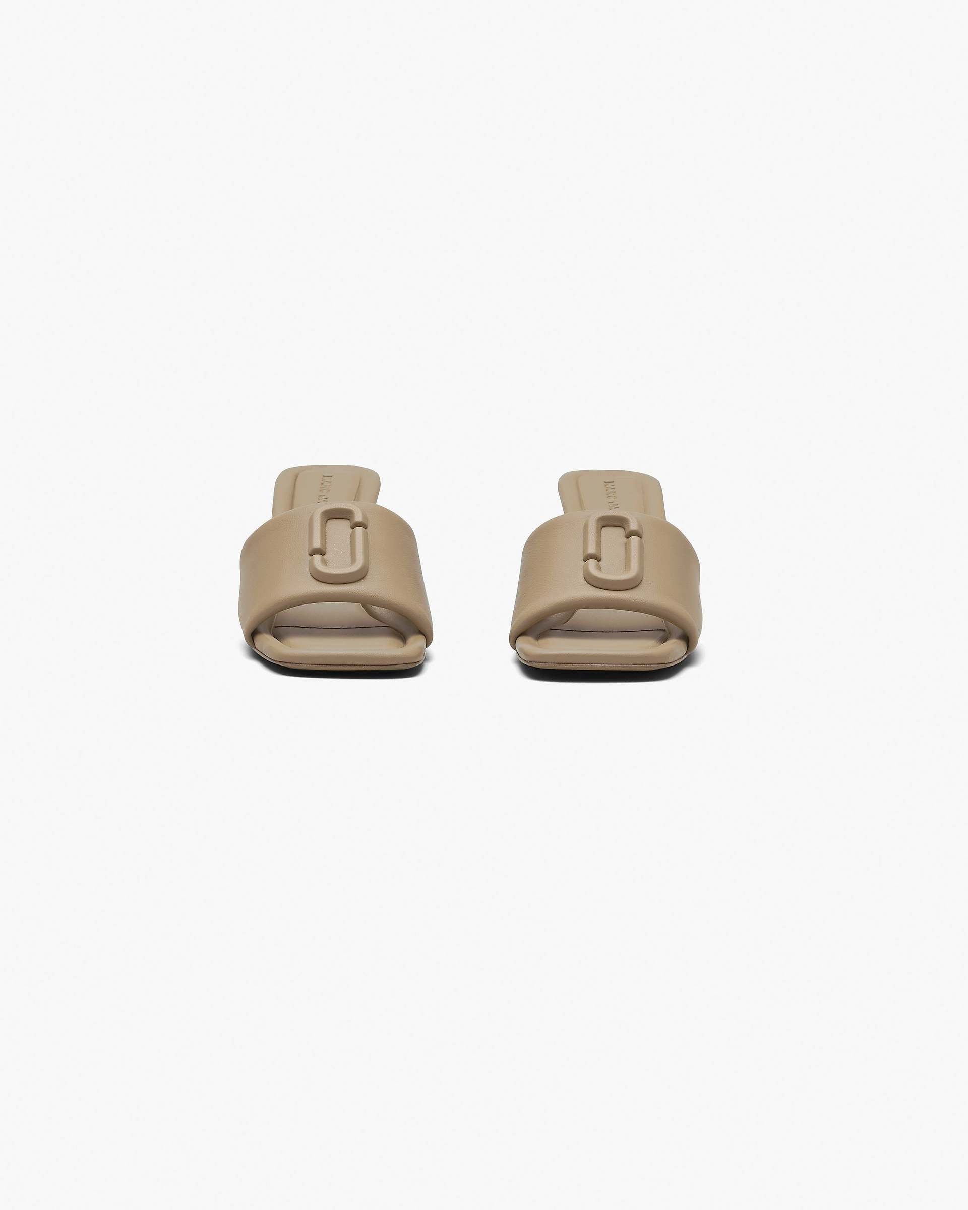The Leather J Marc Heeled Sandal - Camel | Marc Jacobs on sale