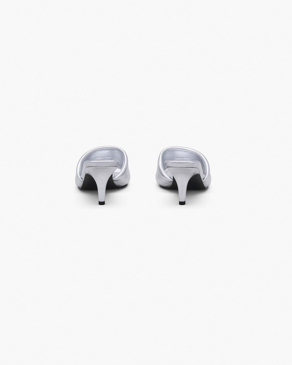 The Metallic J Marc Heeled Sandal - Silver | Marc Jacobs US
