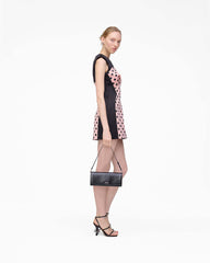 Seamed Up Dots Satin Dress - Peach Multi | Marc Jacobs online