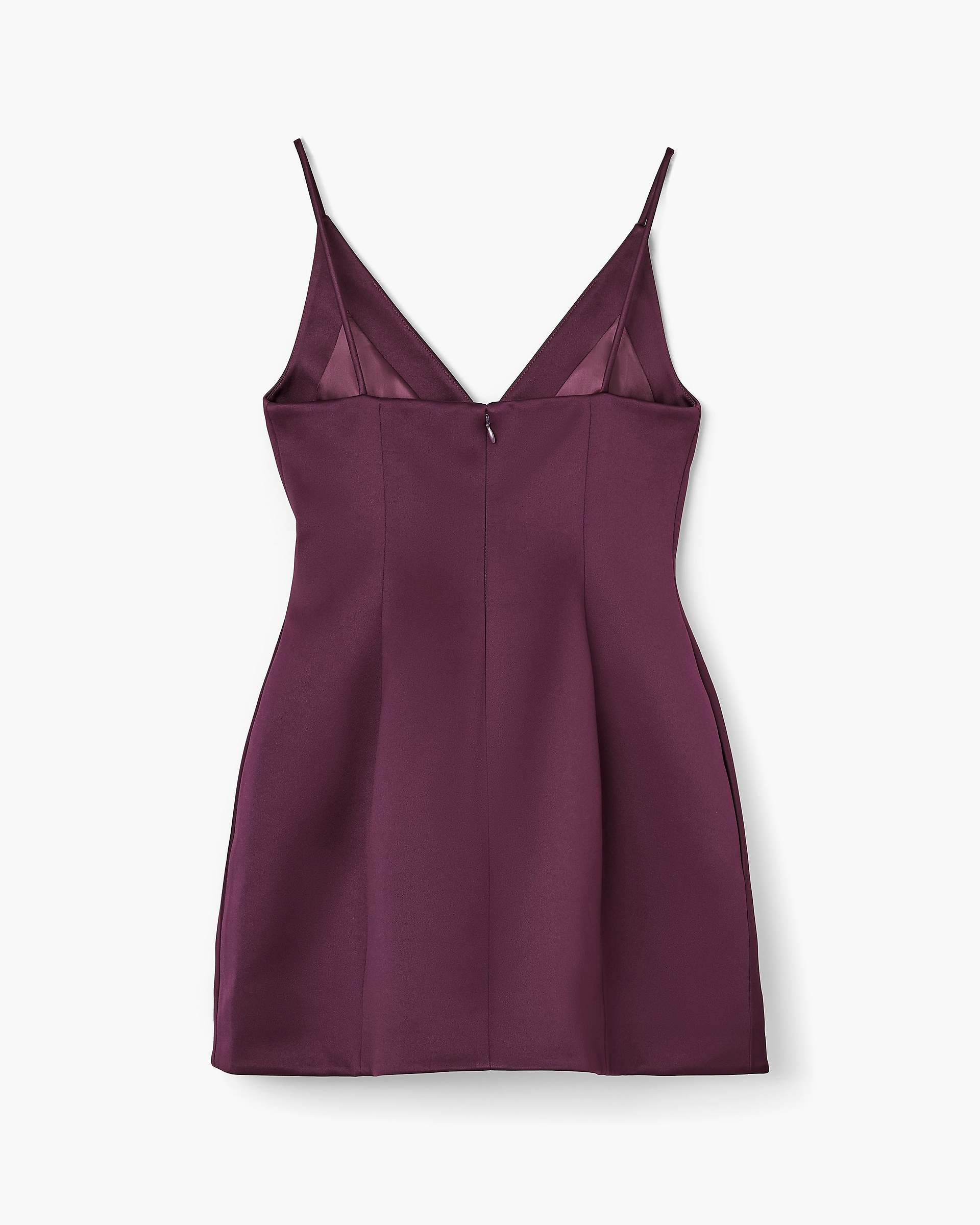 Satin Bow Dress - Dark Plum | Marc Jacobs on sale