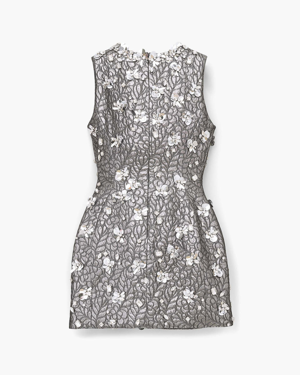 Sculpted Gem Doll Dress - Silver | Marc Jacobs US