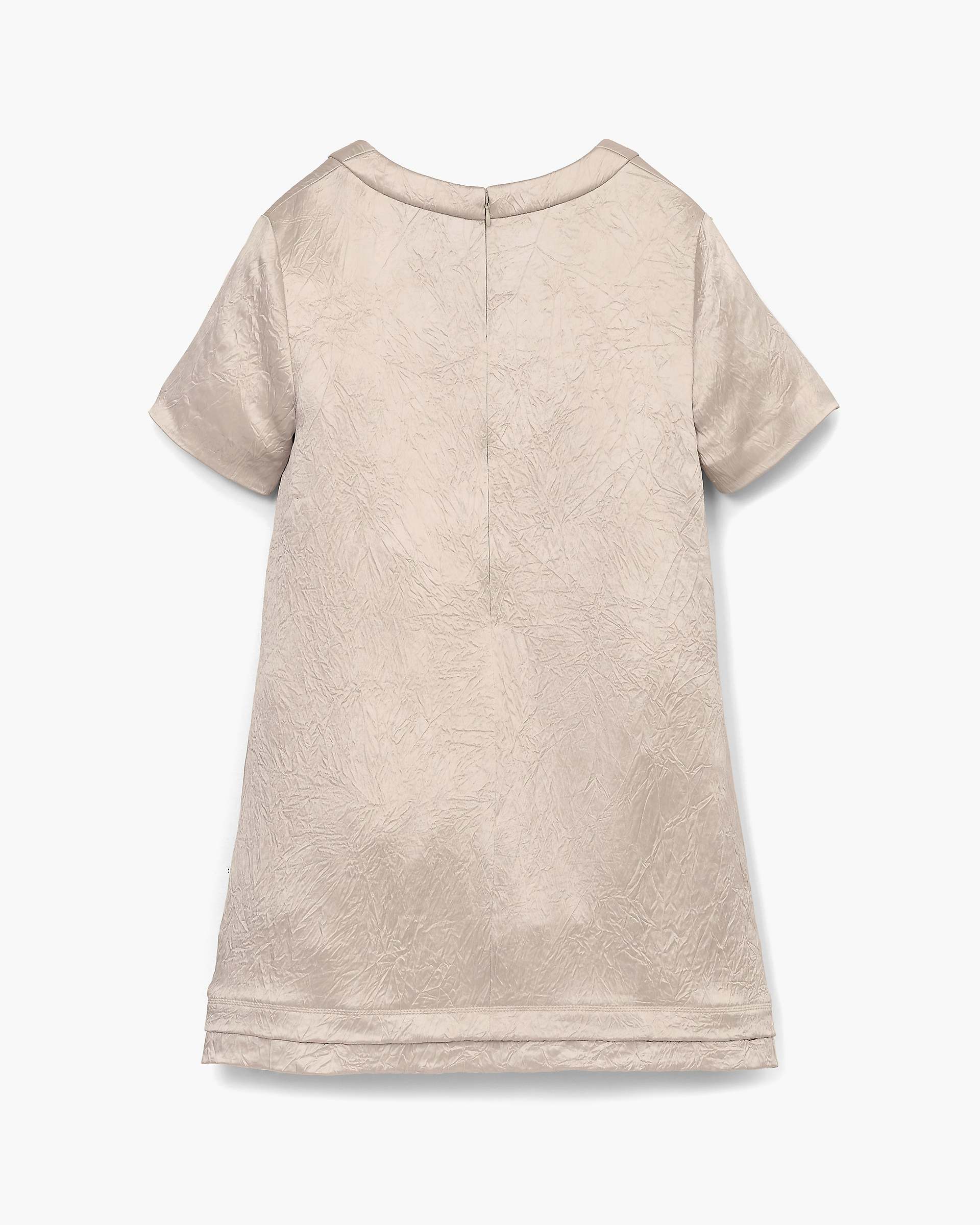 Crushed Satin Dress - Champagne | Marc Jacobs online