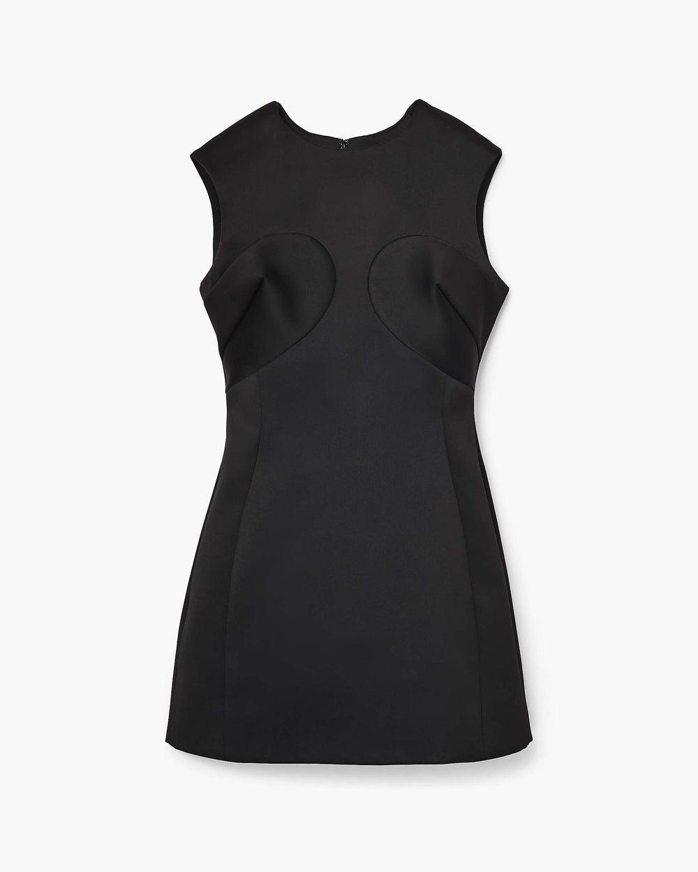 Seamed Up Satin Dress - Black|Black | Marc Jacobs discount