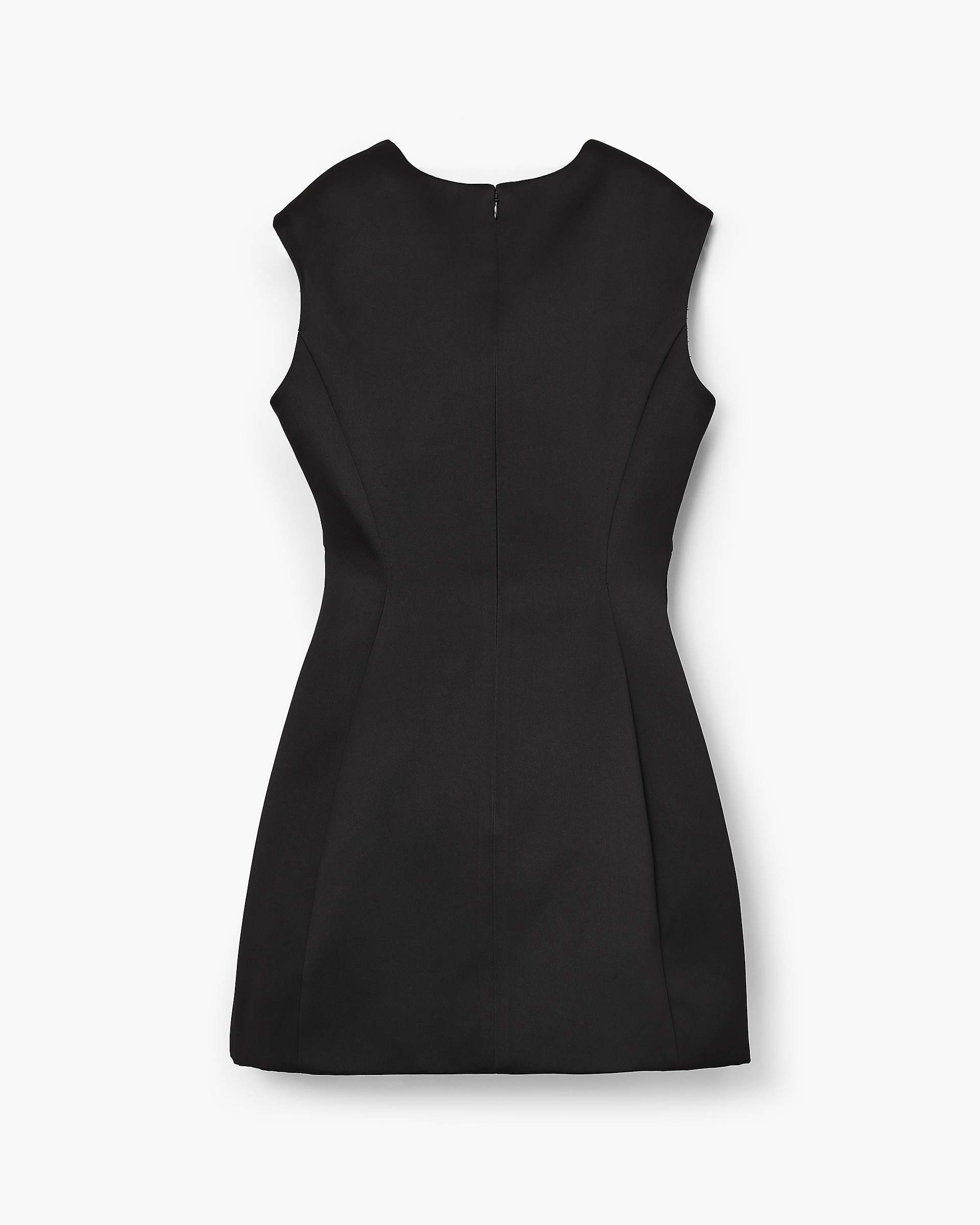 Seamed Up Satin Dress - Black|Black | Marc Jacobs discount