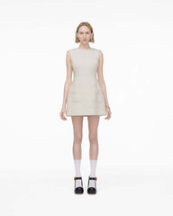 Sculptural Tweed Dress - Ivory | Marc Jacobs online