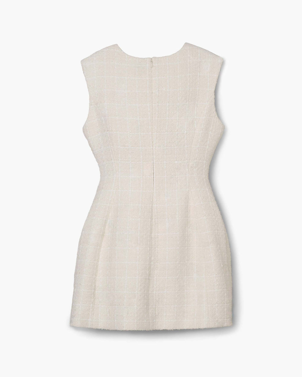 Sculptural Tweed Dress - Ivory | Marc Jacobs online