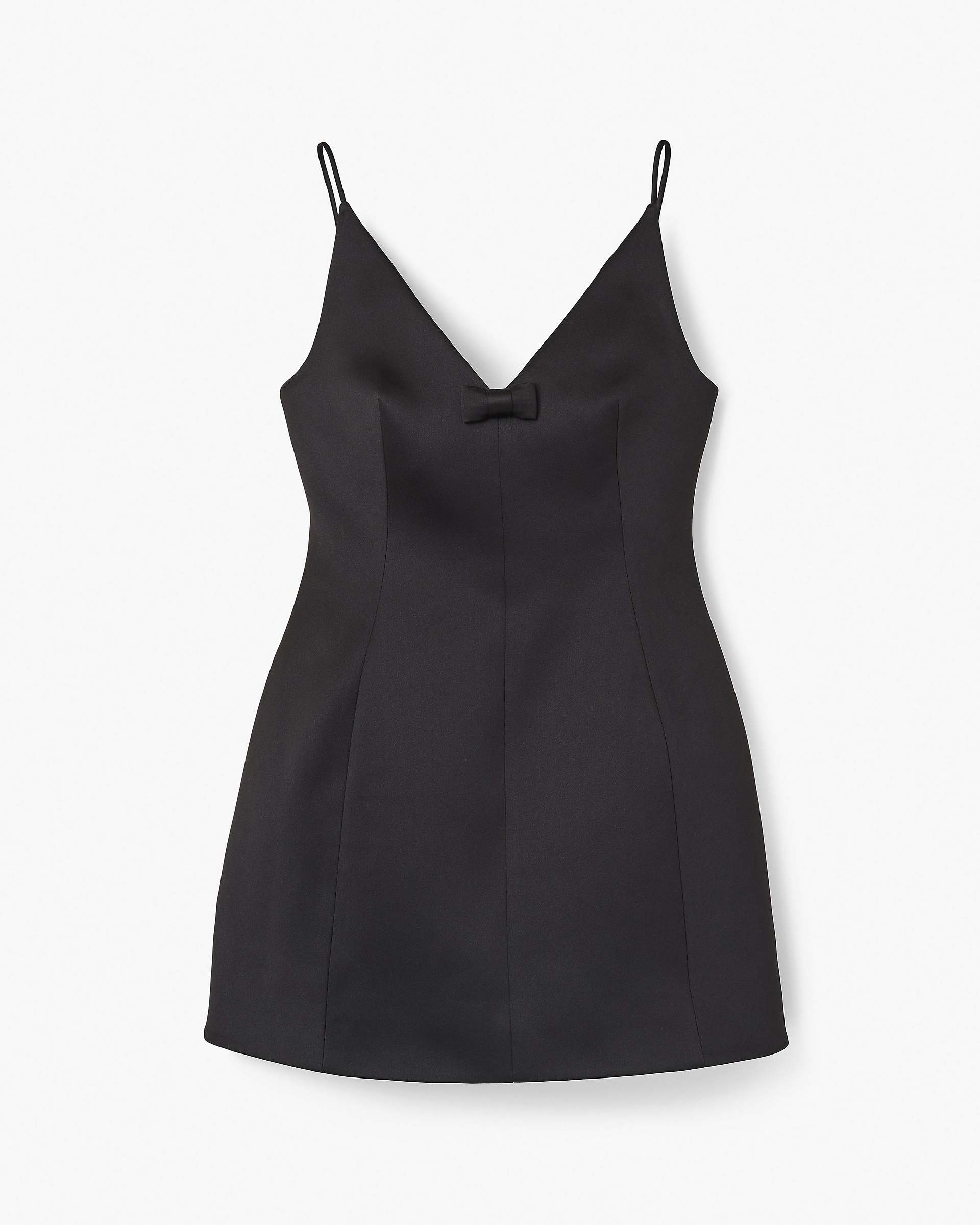 Satin Bow Dress - Black | Marc Jacobs on sale