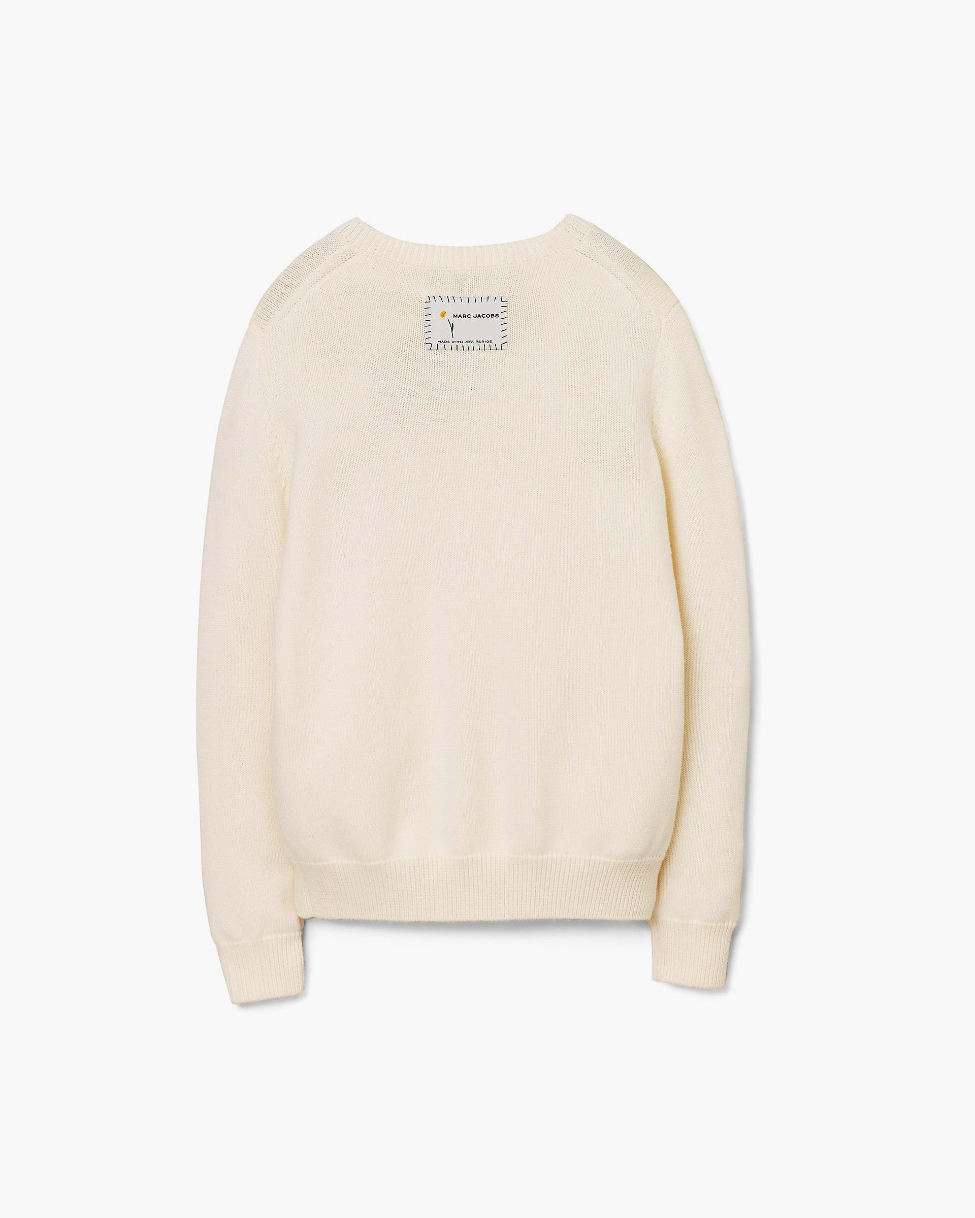 Marc Is Joy Jacquard Crewneck - Ivory | Marc Jacobs discount