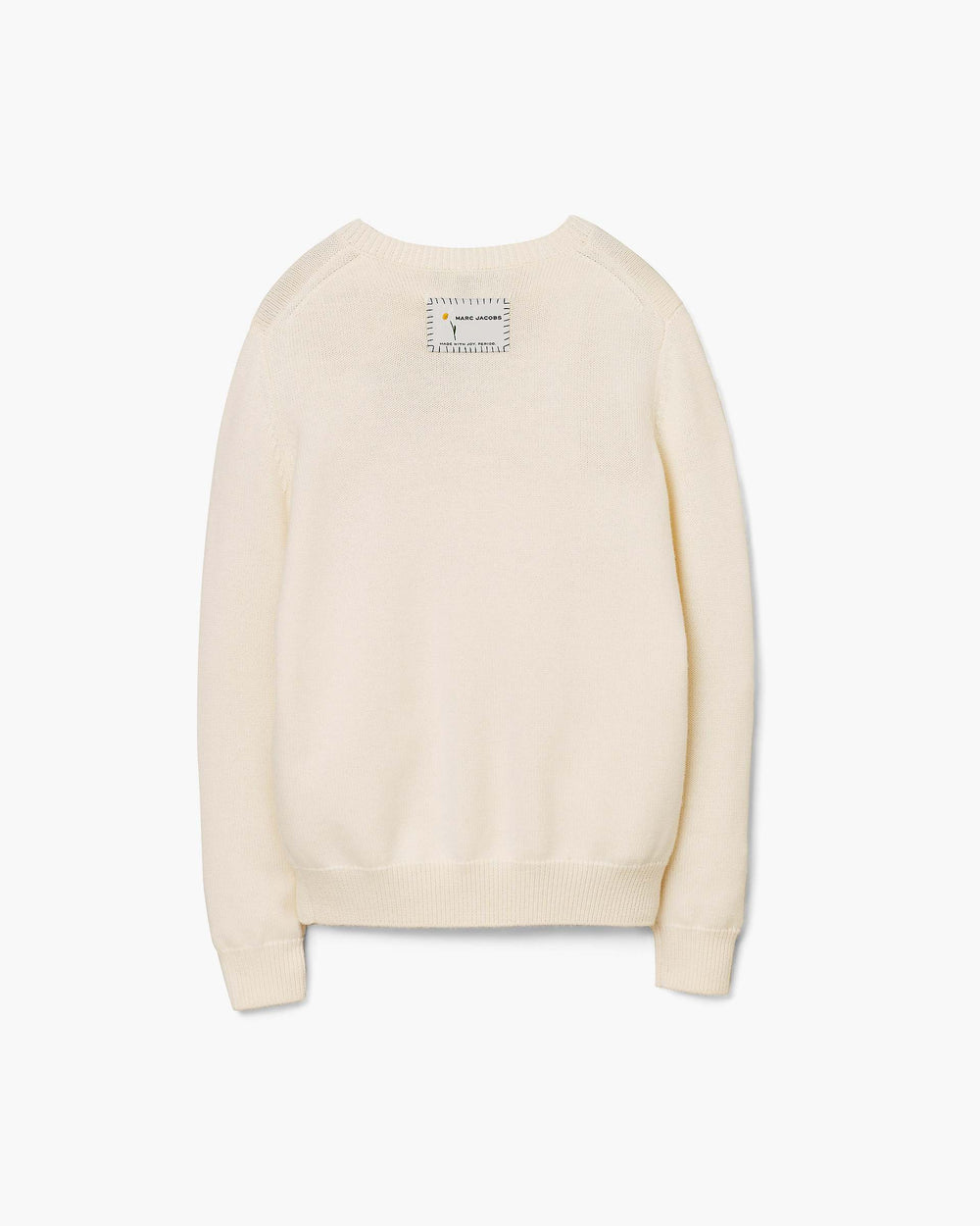 Marc Is Joy Jacquard Crewneck - Ivory | Marc Jacobs discount