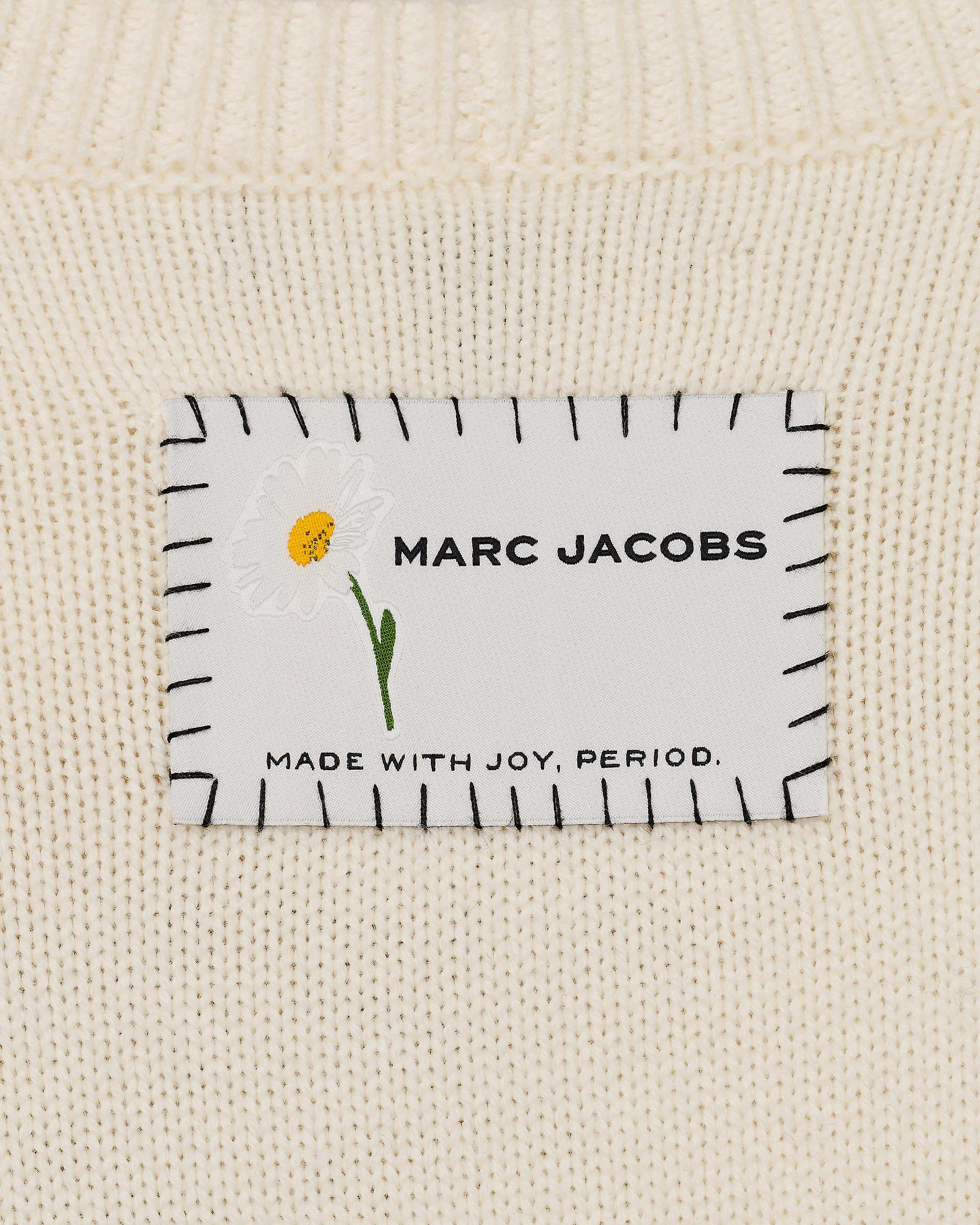 Marc Is Joy Jacquard Crewneck - Ivory | Marc Jacobs discount