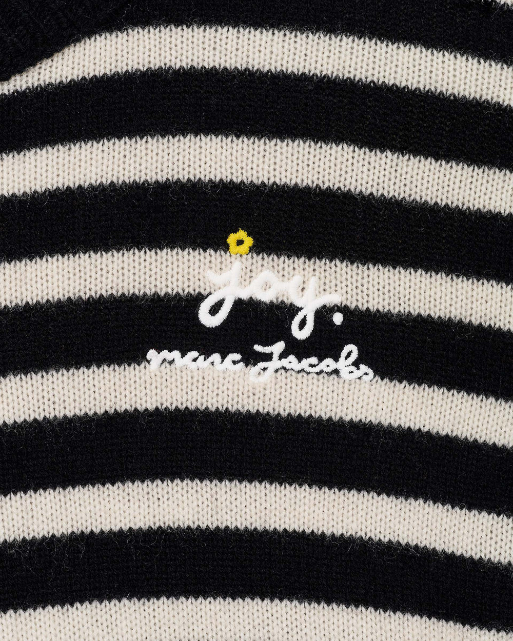 Joy Striped Crewneck - Black/White | Marc Jacobs online