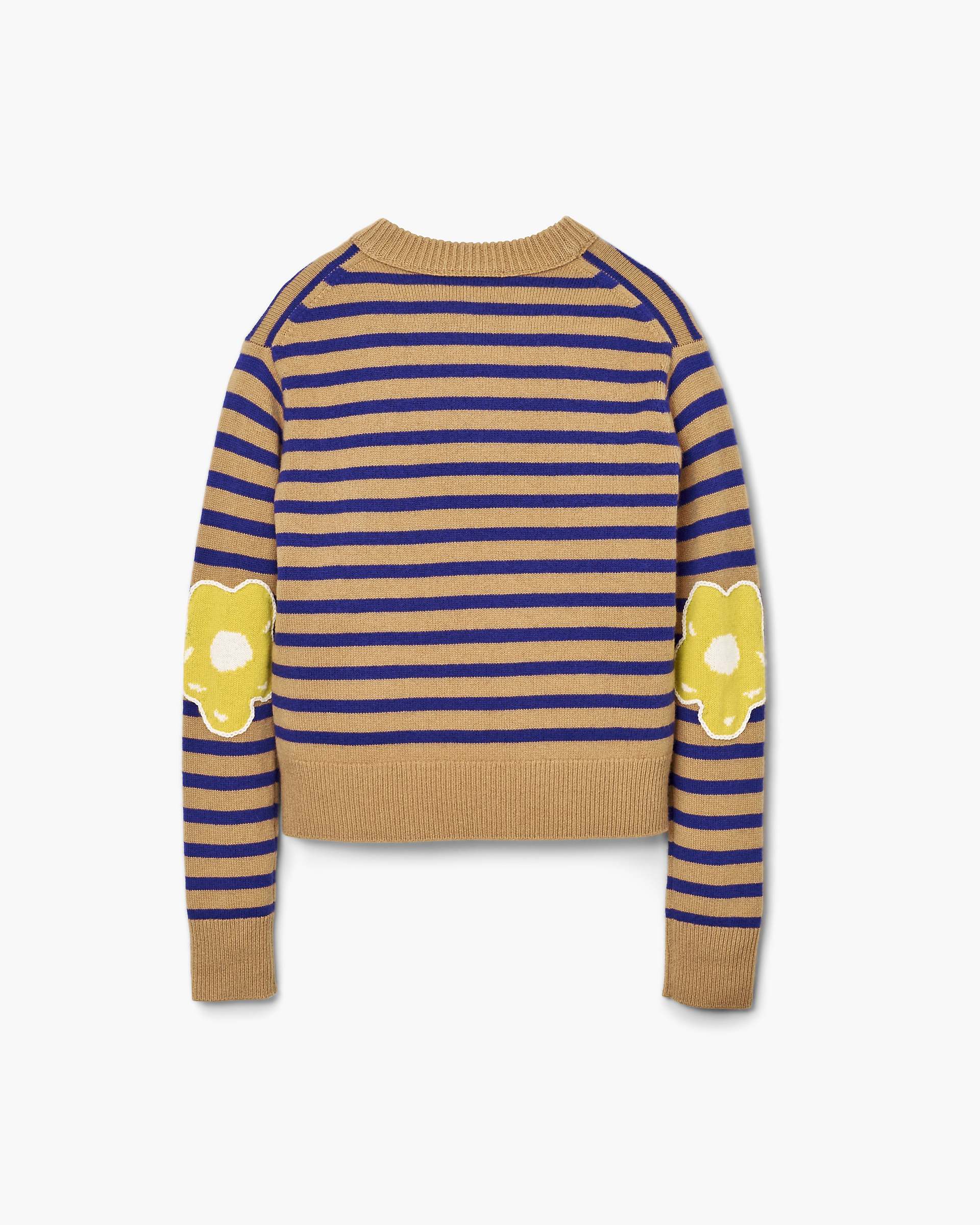 Joy Striped Crewneck - Camel/Pansy | Marc Jacobs sale
