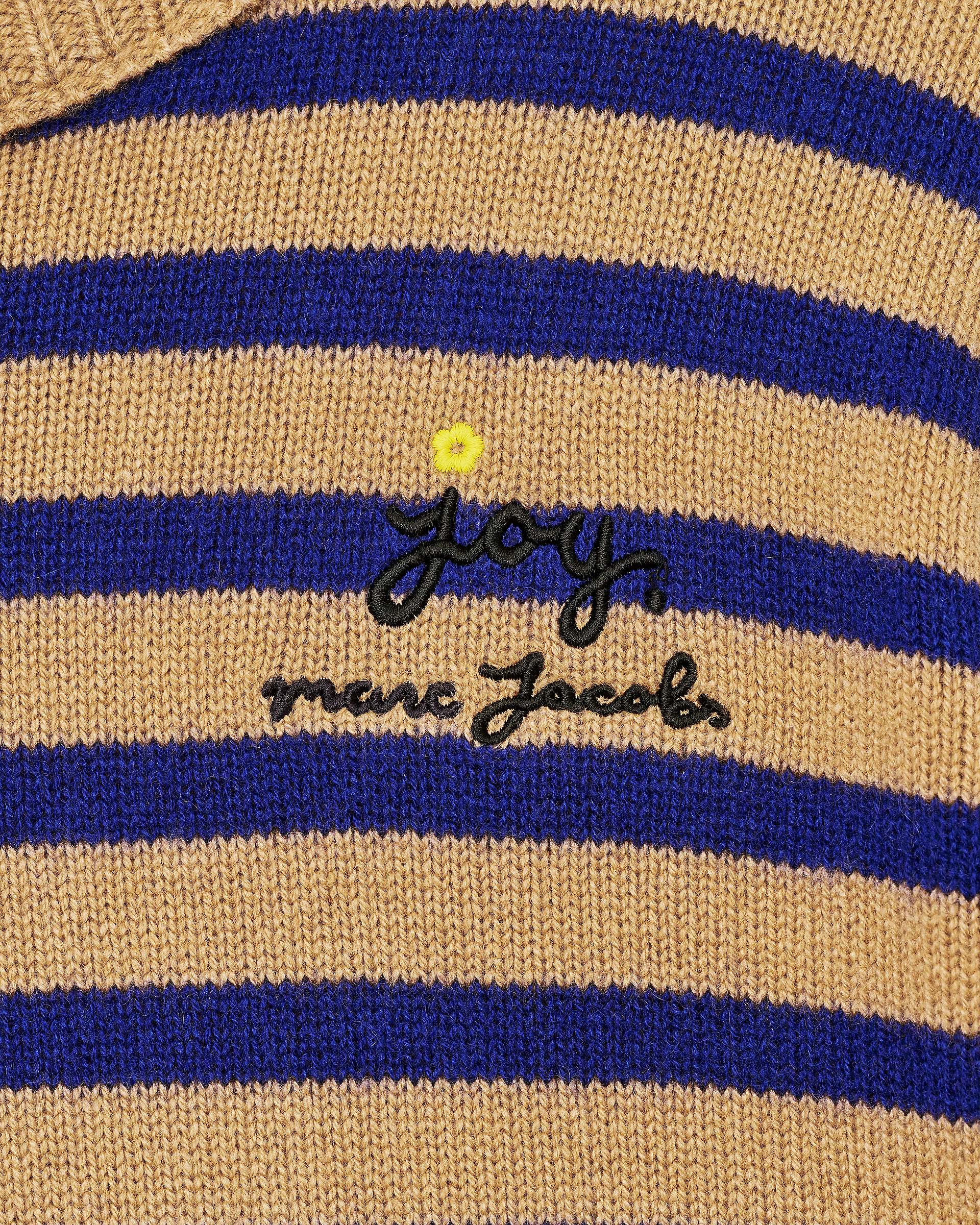 Joy Striped Crewneck - Camel/Pansy | Marc Jacobs sale