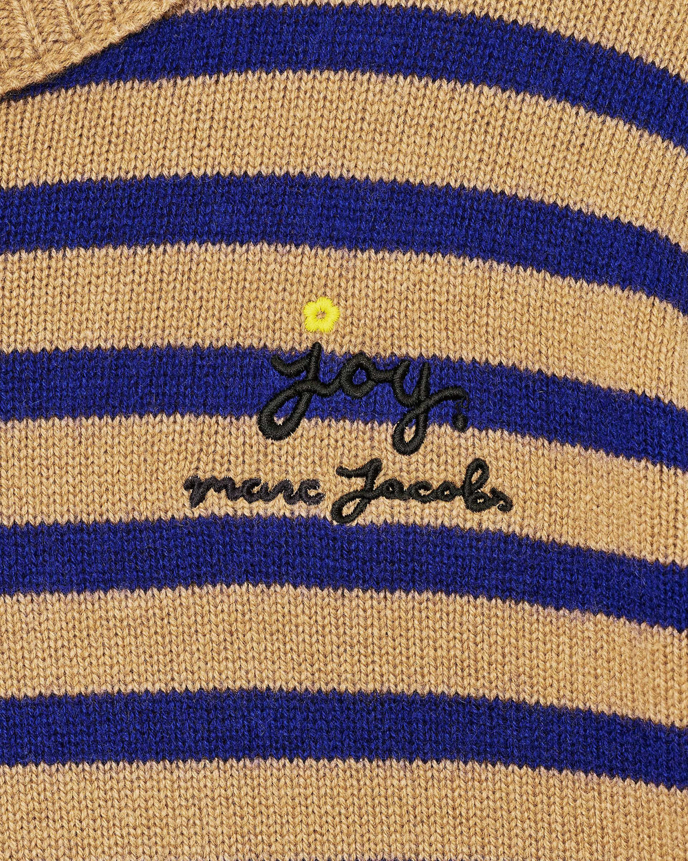 Joy Striped Crewneck - Camel/Pansy | Marc Jacobs sale