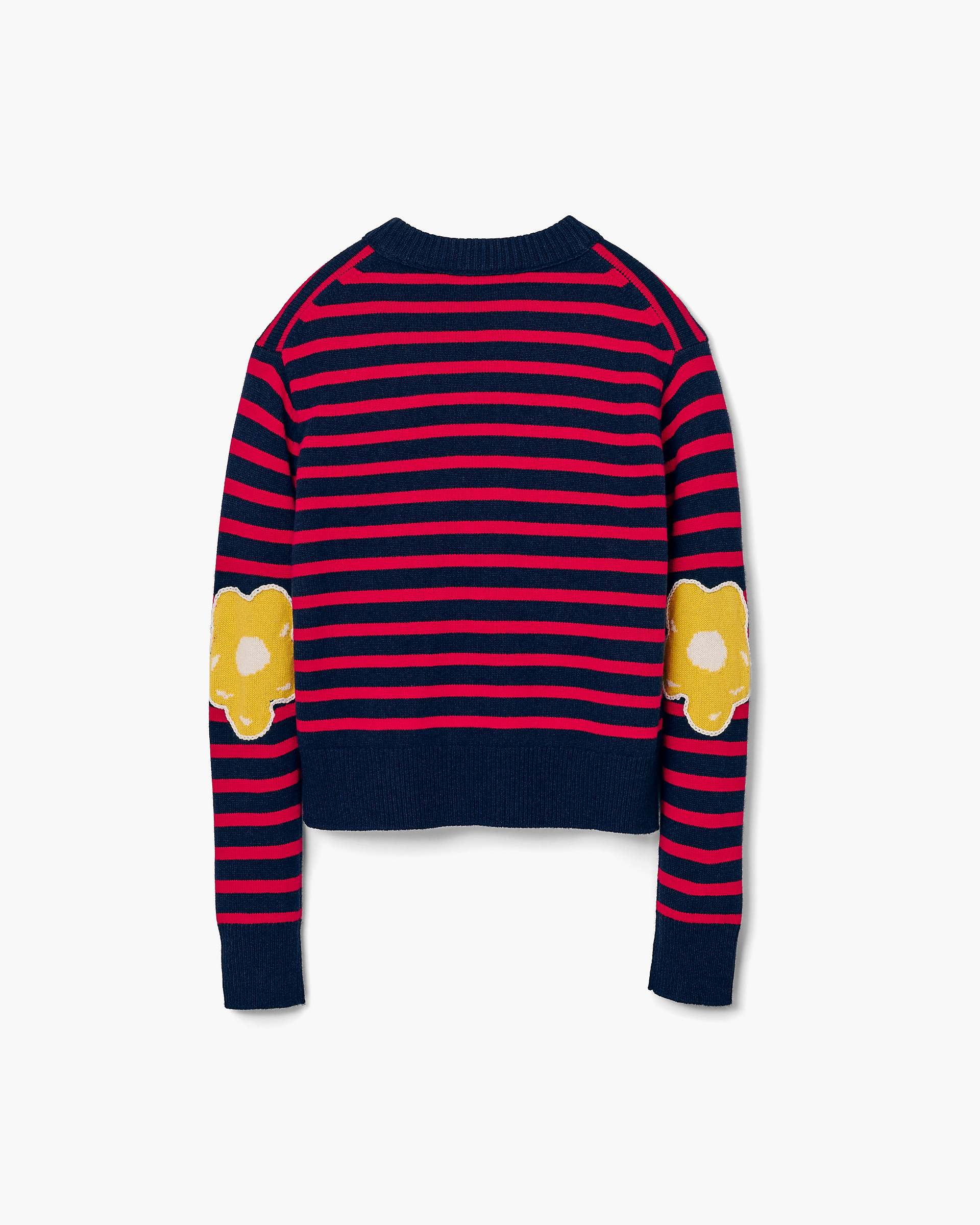 Joy Striped Crewneck - Navy/Red | Marc Jacobs for sale