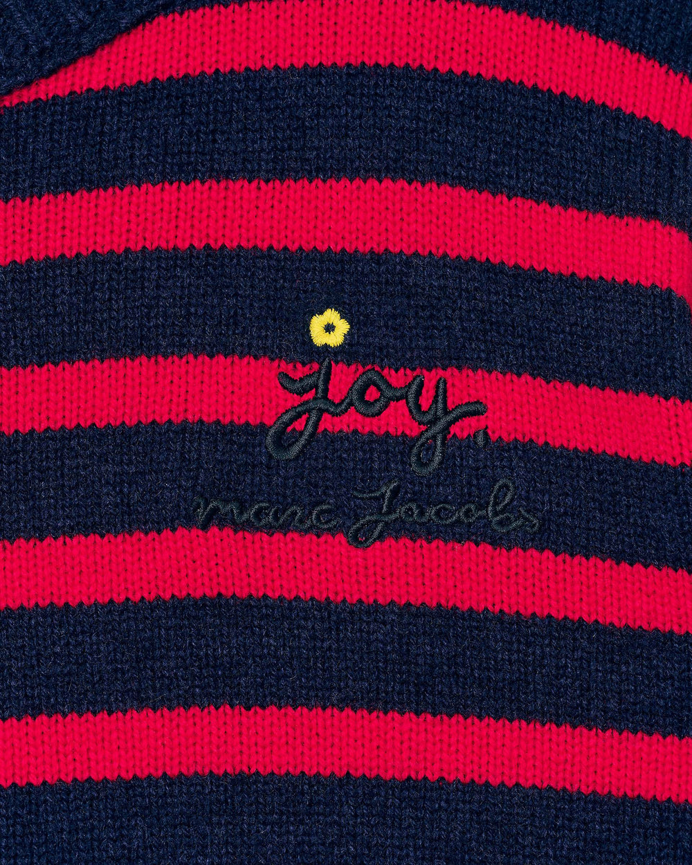 Joy Striped Crewneck - Navy/Red | Marc Jacobs for sale