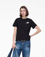 Marc Is Joy Daisy Baby Tee - Black | Marc Jacobs online