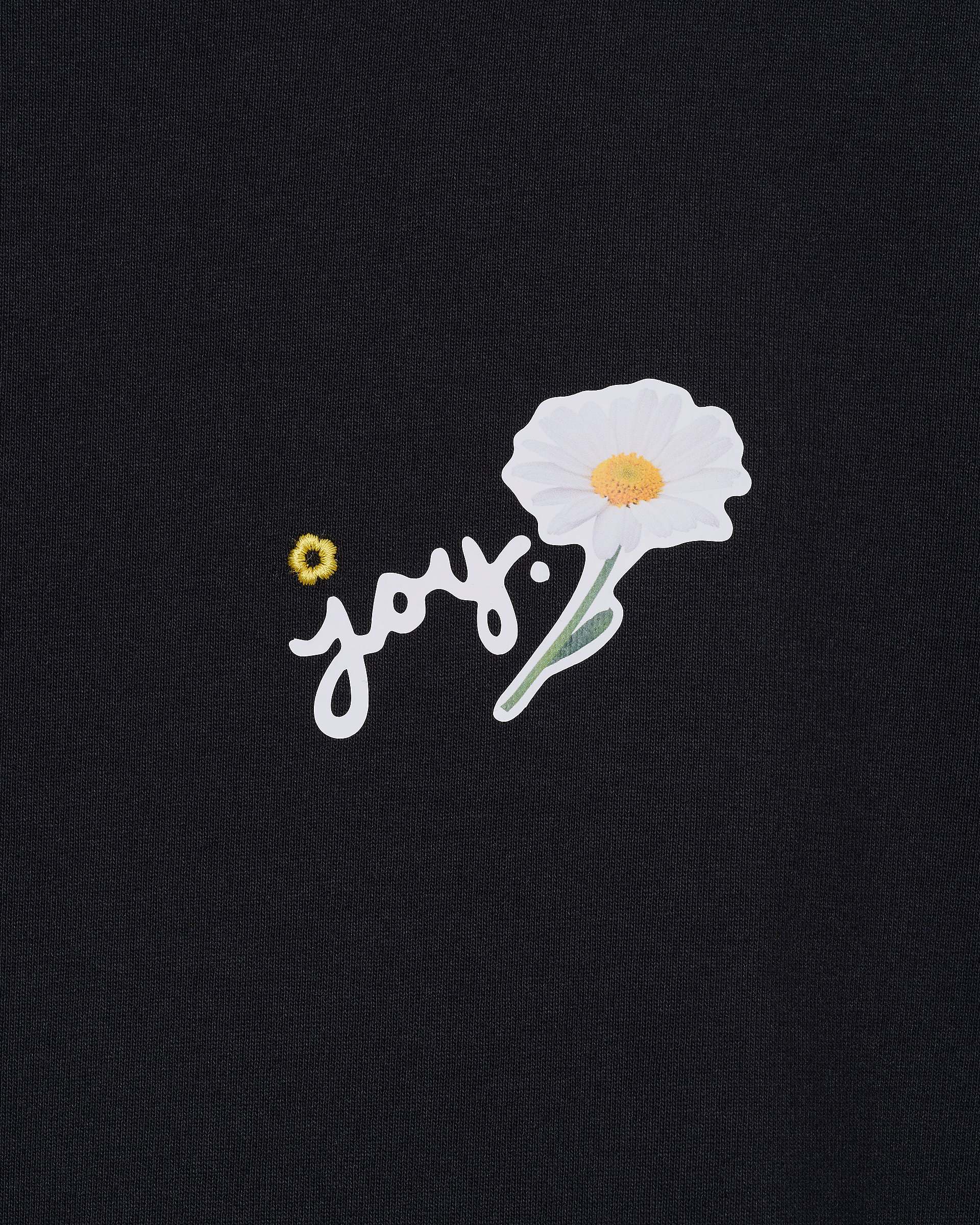 Marc Is Joy Daisy Baby Tee - Black | Marc Jacobs online