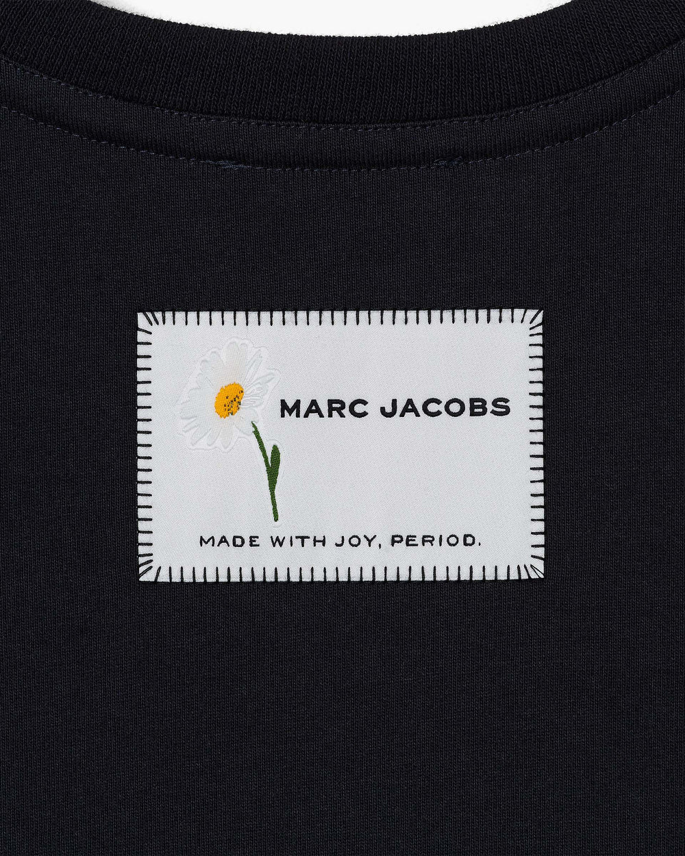 Marc Is Joy Daisy Baby Tee - Black | Marc Jacobs online