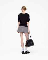 Trompe L'Oeil Knit Polo - Black | Marc Jacobs online
