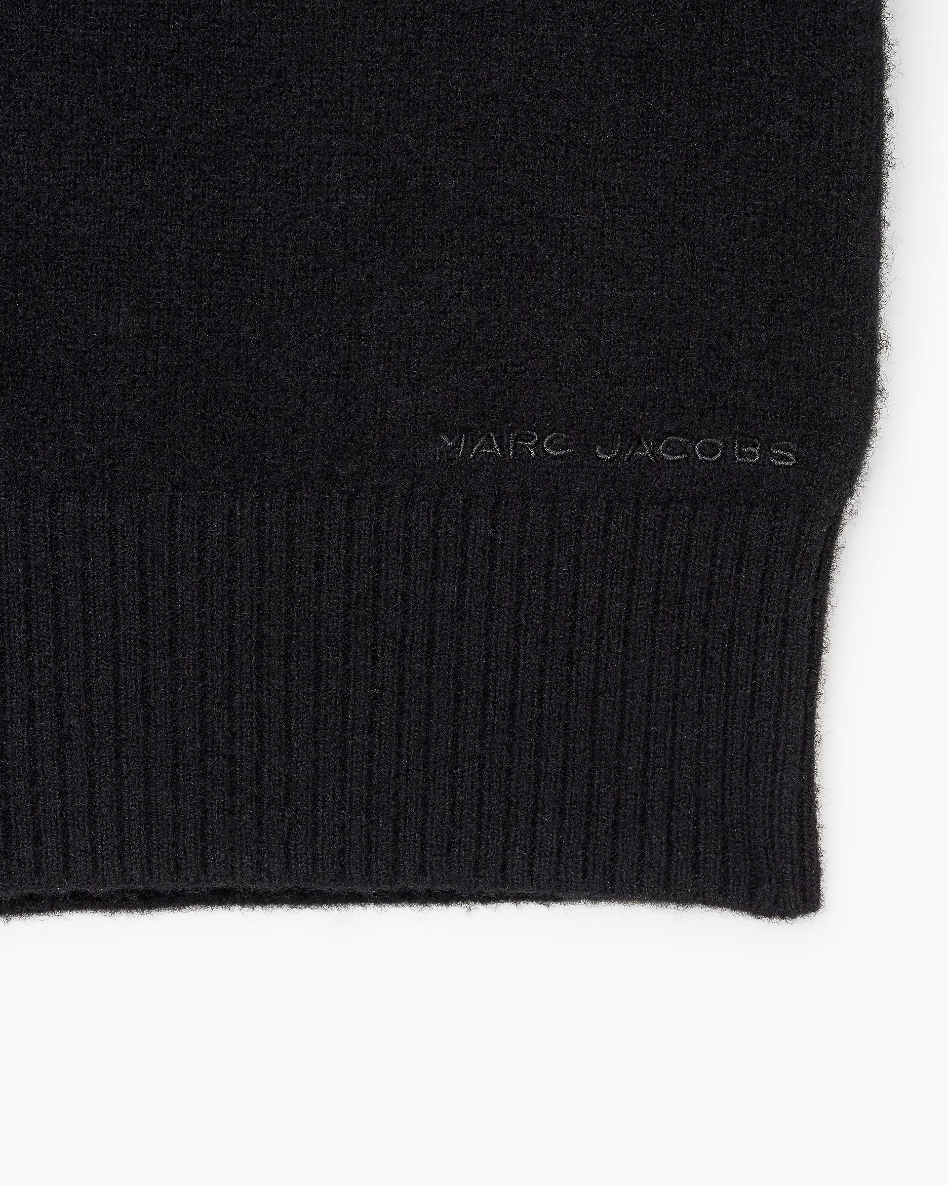 Trompe L'Oeil Knit Polo - Black | Marc Jacobs online