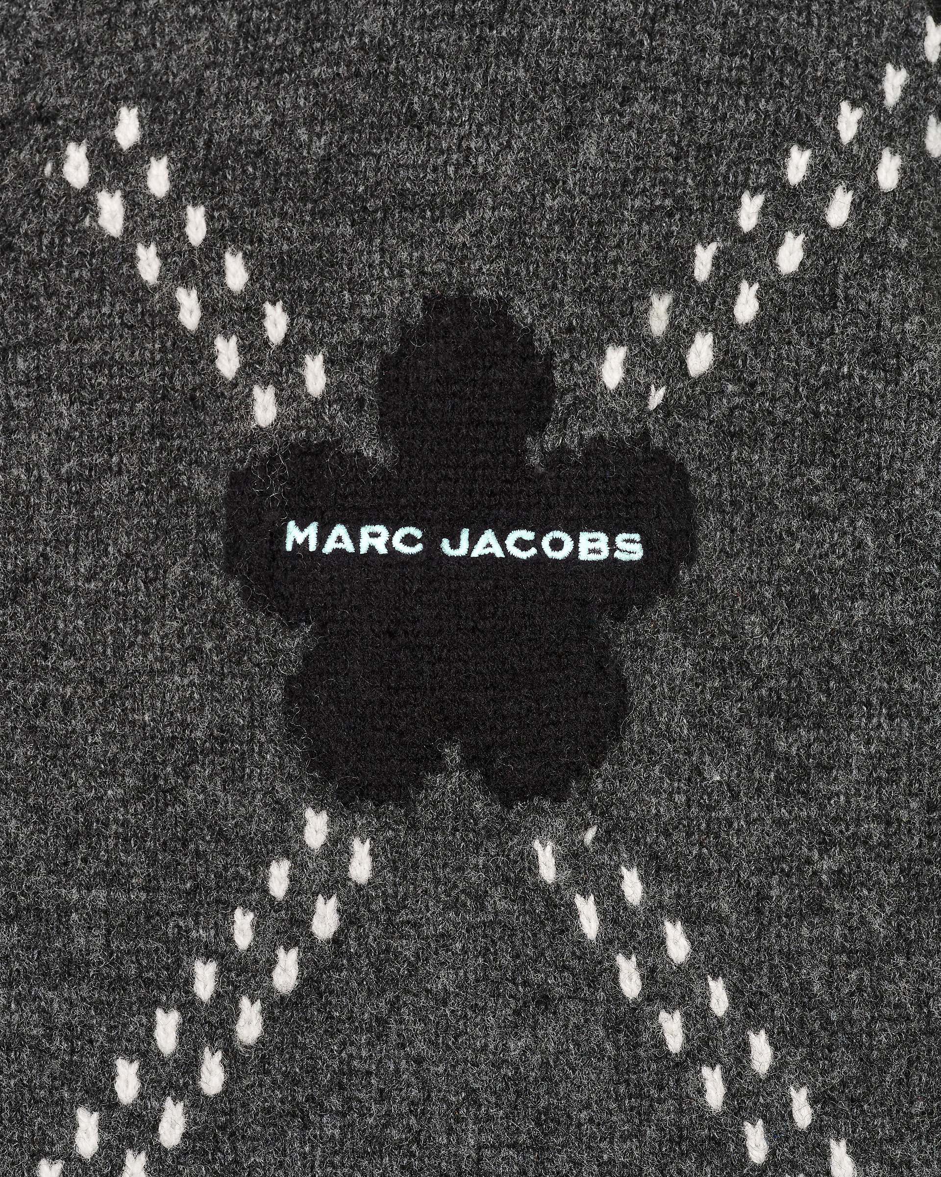 Preppy Daisy Argyle Cardigan - Black Multi | Marc Jacobs on sale