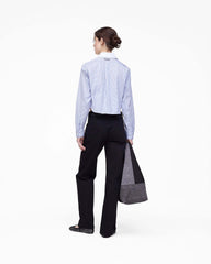 The Cropped Femme Shirt - Blue Multi | Marc Jacobs discount