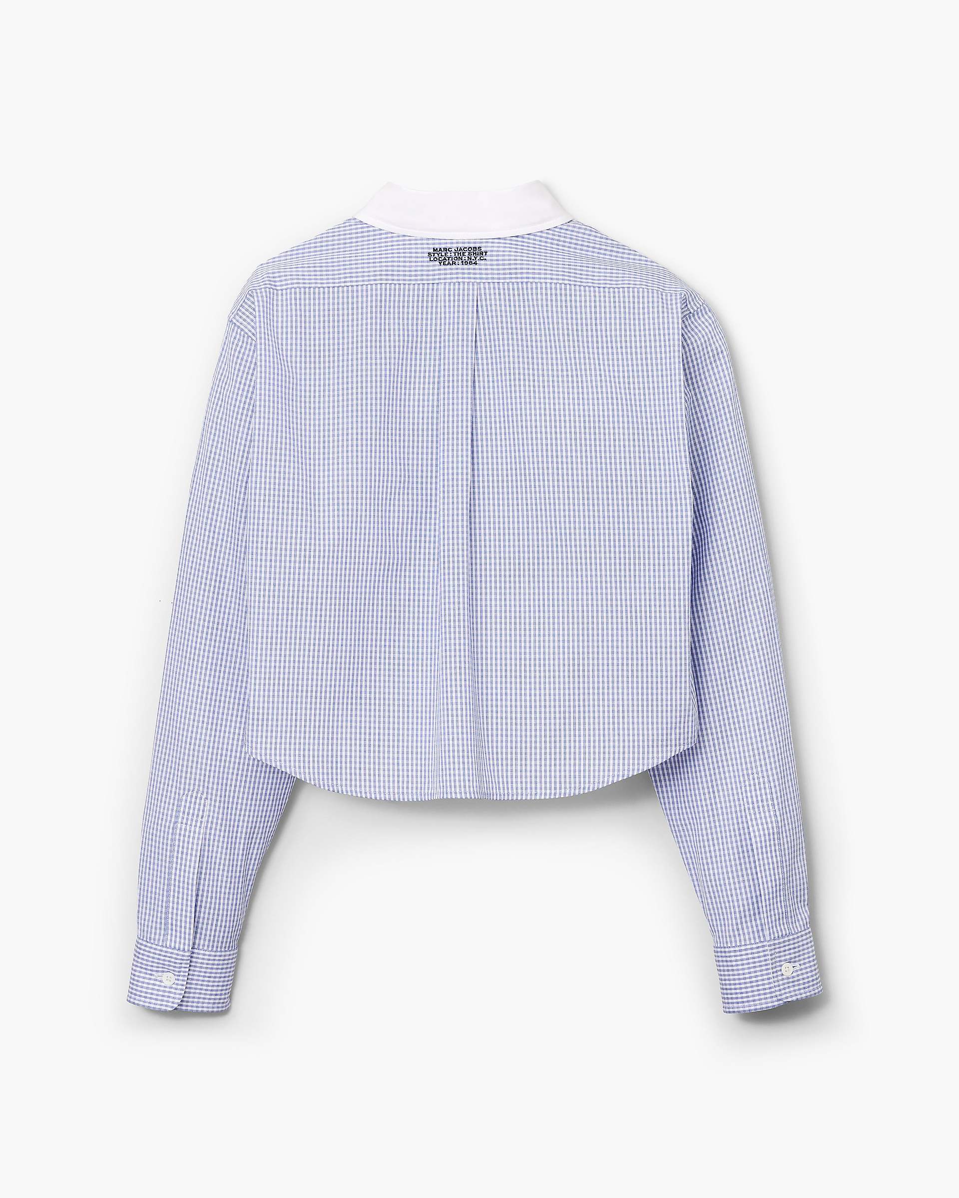 The Cropped Femme Shirt - Blue Multi | Marc Jacobs discount
