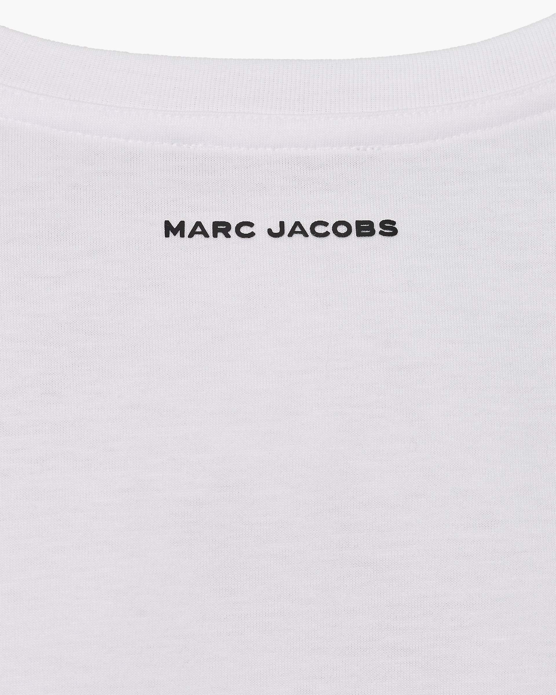Daisy Logo Slim Tee - White | Marc Jacobs online