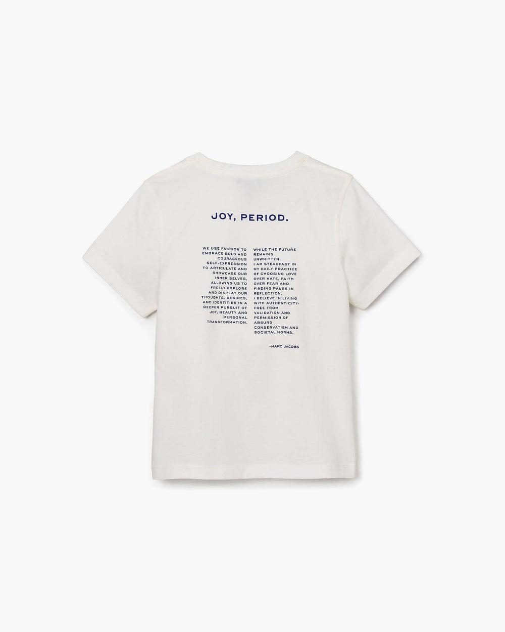 Joy. Slim Tee - White | Marc Jacobs sale