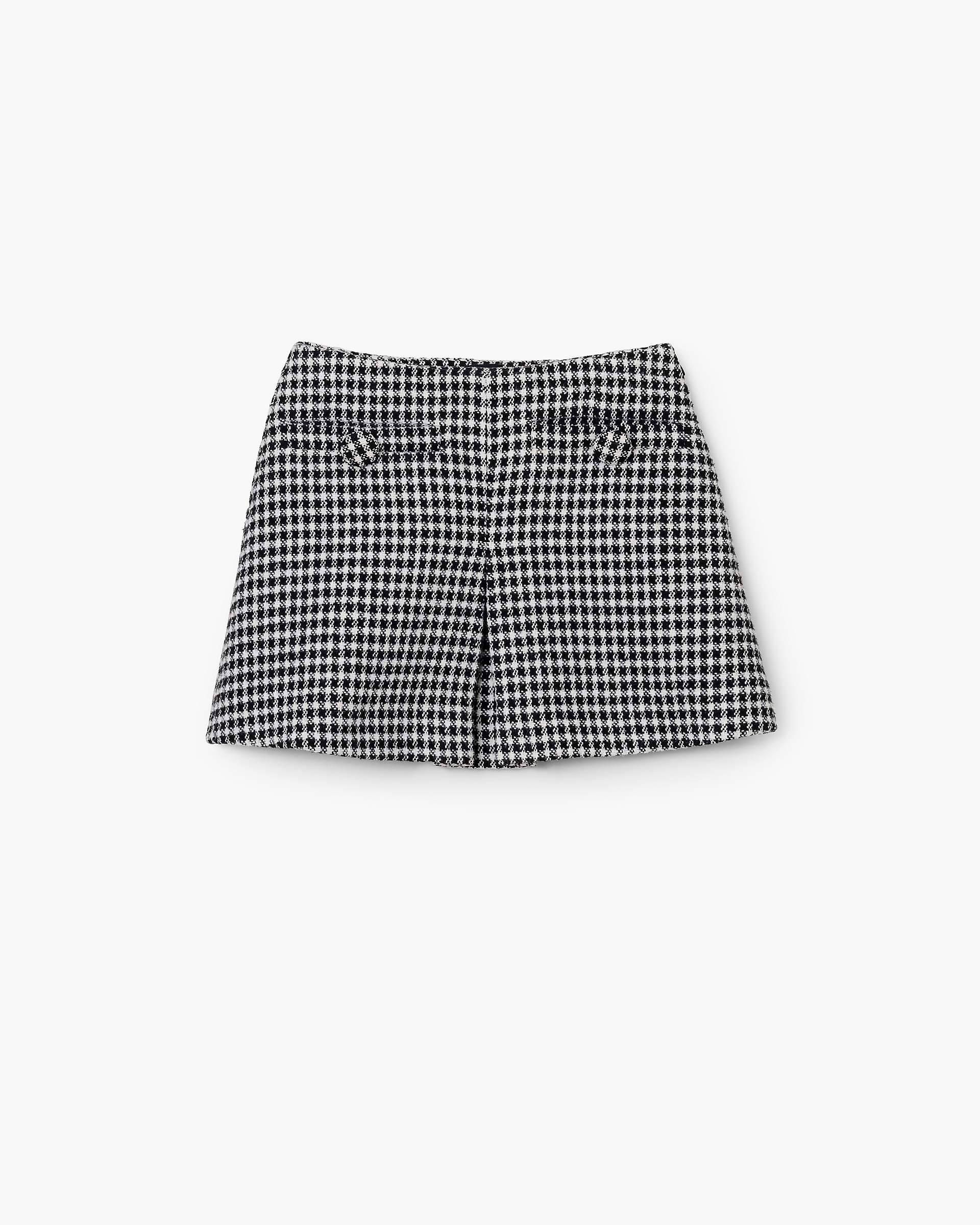 Gingham Tweed Mini Skirt - Black Multi | Marc Jacobs online