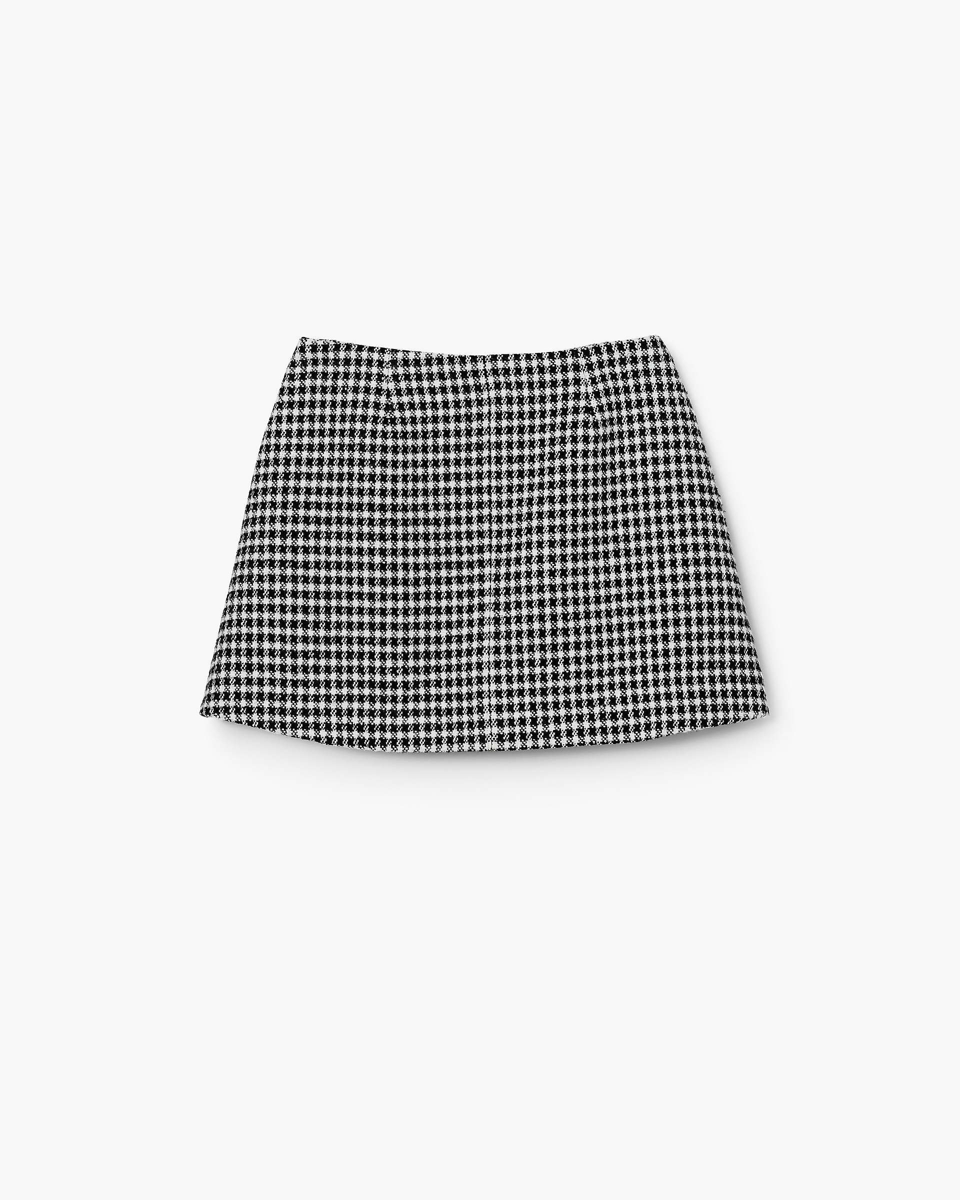 Gingham Tweed Mini Skirt - Black Multi | Marc Jacobs online