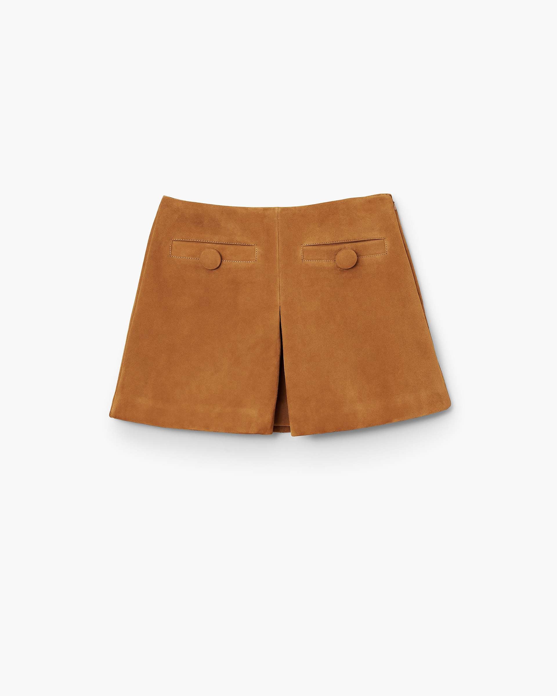 Suede Box Pleat Mini Skirt - Copper | Marc Jacobs discount