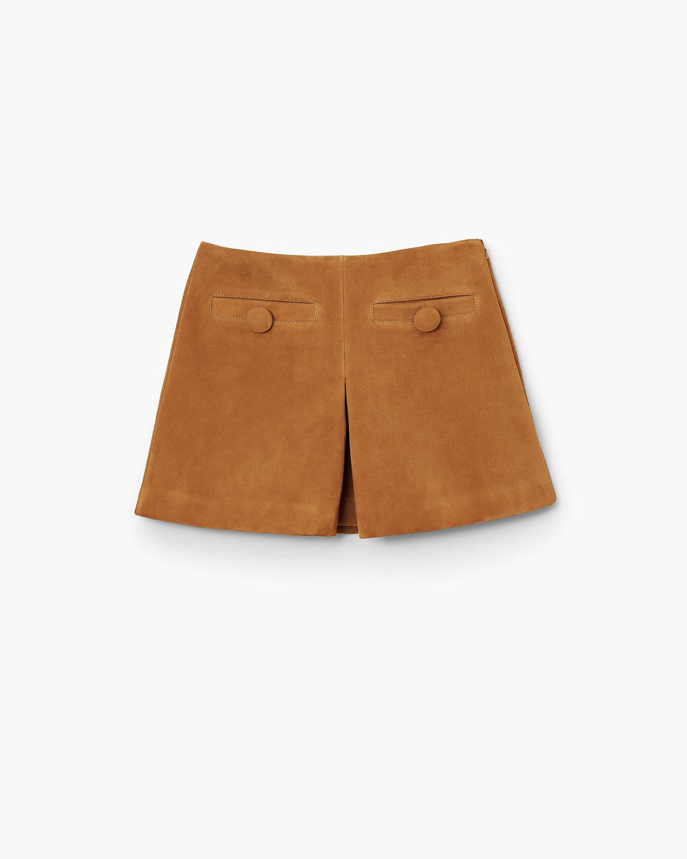 Suede Box Pleat Mini Skirt - Copper | Marc Jacobs discount