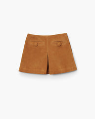 Suede Box Pleat Mini Skirt - Copper | Marc Jacobs discount