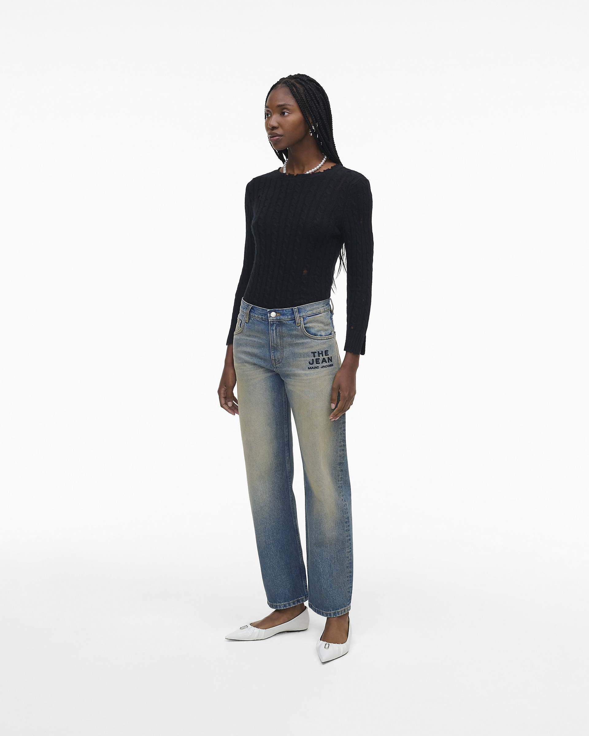 The Washed Jean - Medium Wash Indigo | Marc Jacobs for sale