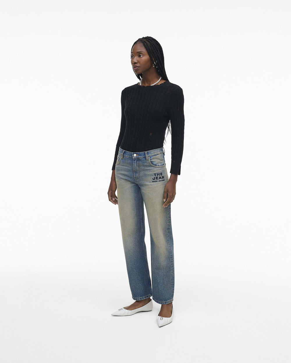 The Washed Jean - Medium Wash Indigo | Marc Jacobs for sale