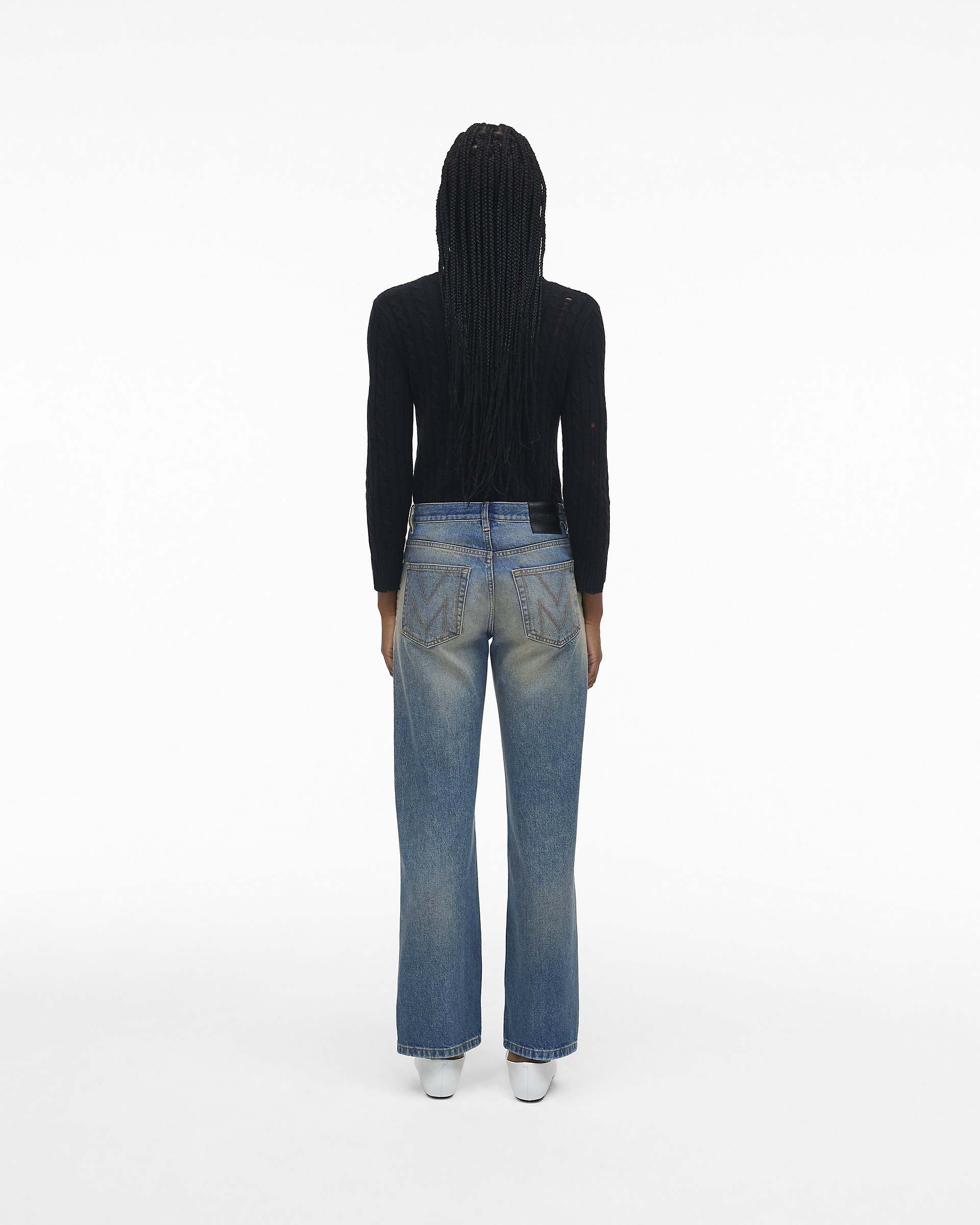 The Washed Jean - Medium Wash Indigo | Marc Jacobs for sale
