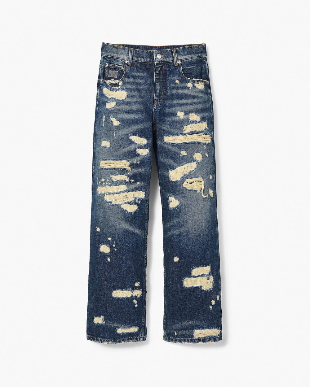 The Rip And Repair Straight Jean - Punk Indigo | Marc Jacobs on sale