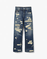 The Rip And Repair Straight Jean - Punk Indigo | Marc Jacobs on sale